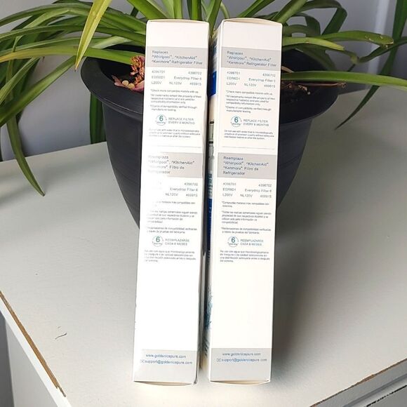Golden Icepure Fridge Water Filter Replacements - 4396701 Filter 6 EDR6D1 469915 - Picture 7 of 8